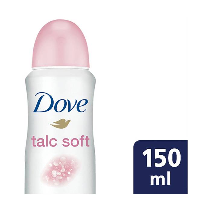 DOVE αποσμητικό σώματος spray Talc Soft 150ml