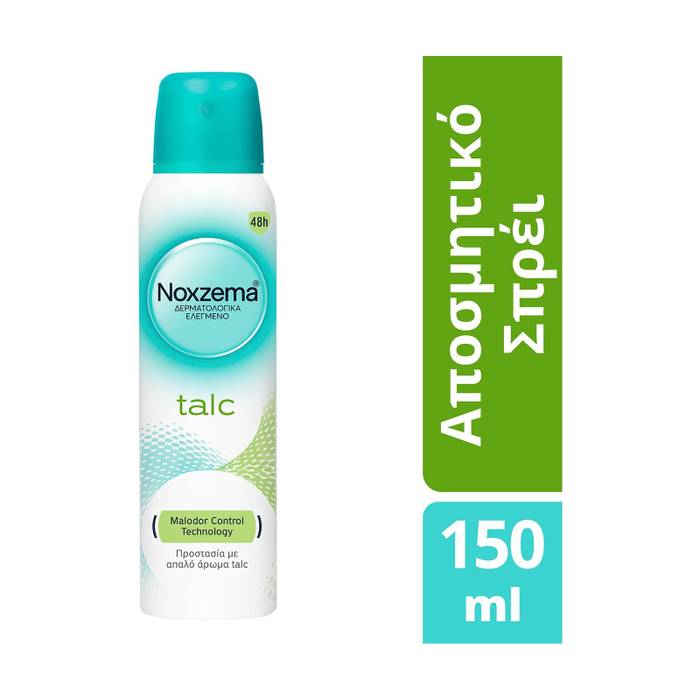 NOXZEMA αποσμητικό σώματος spray talc 150ml