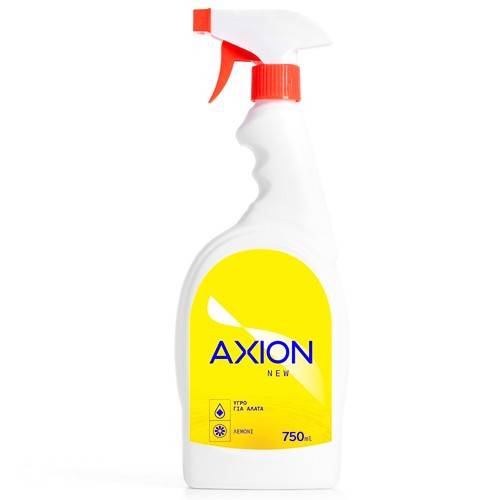 AXION υγρό καθαριστικό για άλατα με λεμόνι 750ml