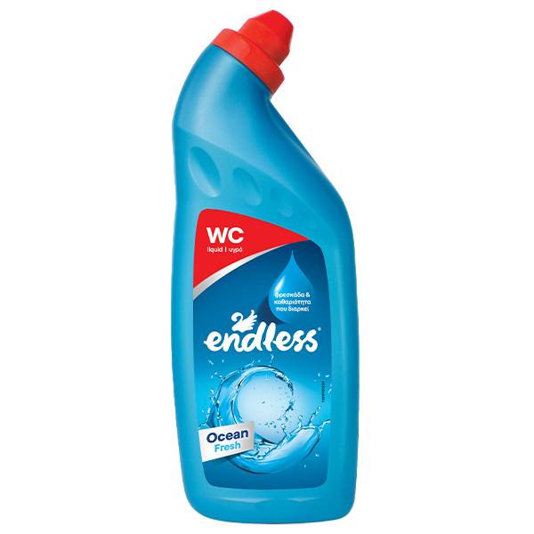 ENDLESS υγρό καθαριστικό τουλέτας wc παπί με άρωμα φρεσκάδας ωκεανού 750ml
