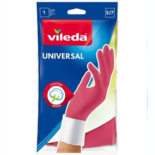 VILEDA γάντια οικιακής χρήσης universal πλαστικά small
