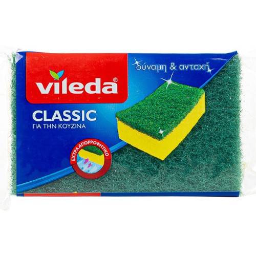 VILEDA σφουγγαράκι κουζίνας classic 1τεμ