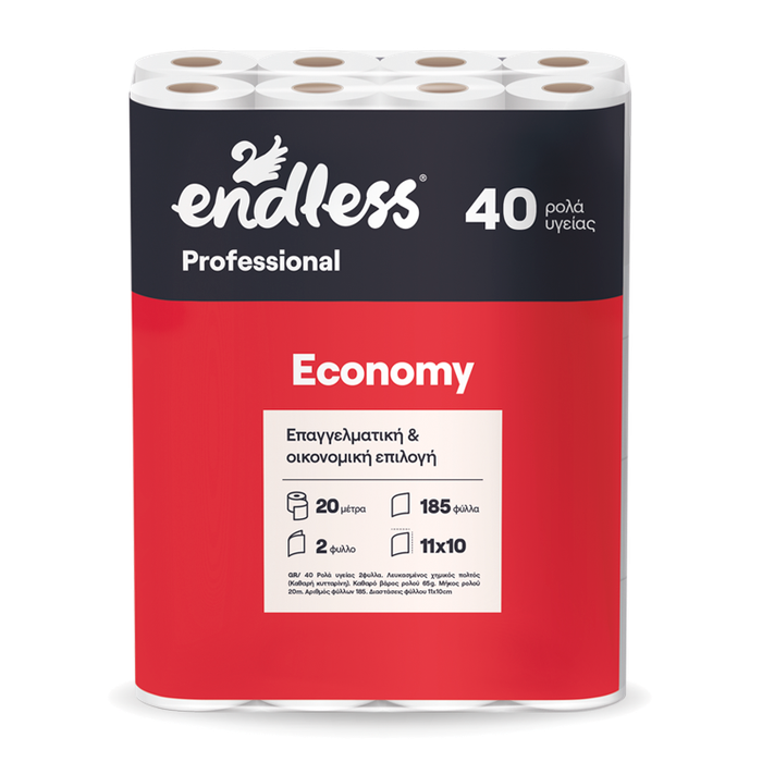 ENDLESS χαρτί υγείας Professional Economy 2φυλλο 40x65gr