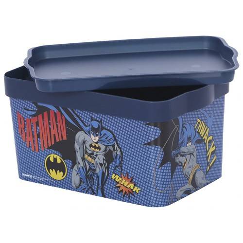TNS φαγητοδοχείο πλαστικό με σχέδιο batman 23lt 21x14x105cm