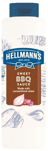 HELLMANN'S σως μπάρμπεκιου 950gr
