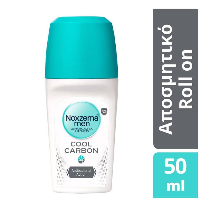NOXZEMA αποσμητικό σώματος roll-on cool carbon 50ml