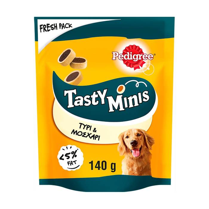 PEDIGREE tasty minis μοσχάρι και τυρί 140gr