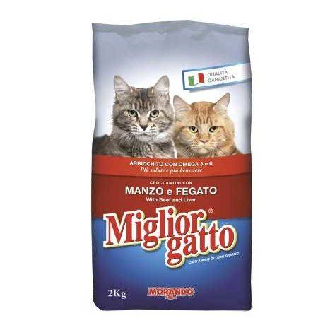 MORANDO Miglior gatto γατοτροφή κροκέτα με μοσχάρι καρότο 2kg