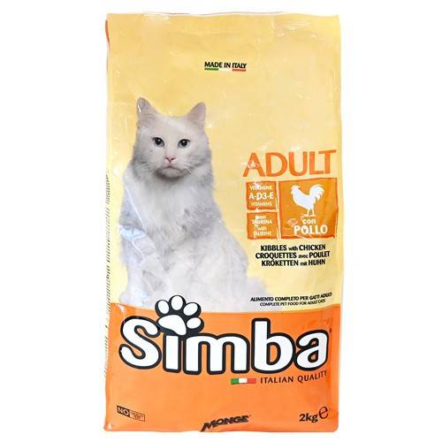 SIMBA γατοτροφή κροκέτα κοτόπουλο 2kg