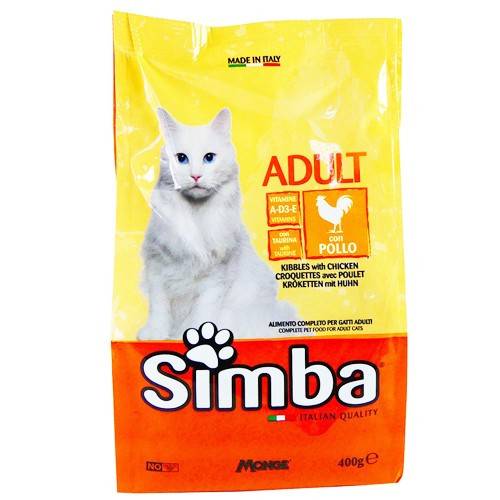 SIMBA γατοτροφή κροκέτα κοτόπουλο 400gr