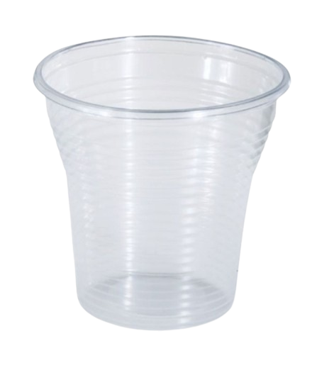 LUX PLAST ποτήρι ελληνικού καφέ No501 διαφανές 130ml 50τεμ
