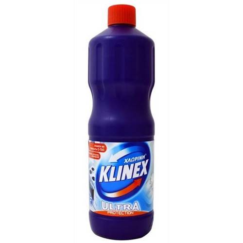 KLINEX χλωρίνη παχύρρευστη μπλε 1250ml