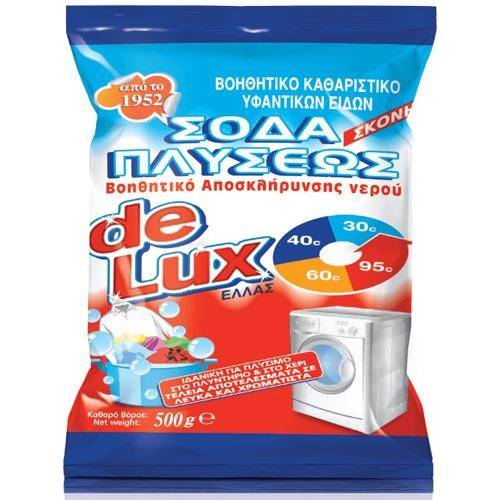 DELUX σόδα πλύσεως 500gr