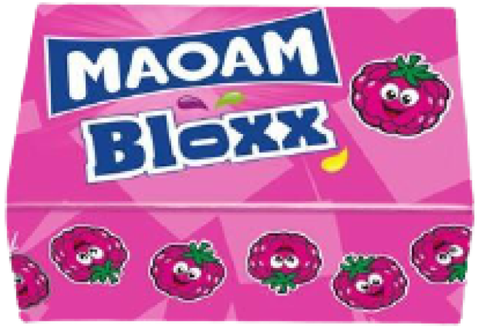 HARIBO Maoam ζαχαρωτά με γεύση raspberry 22gr