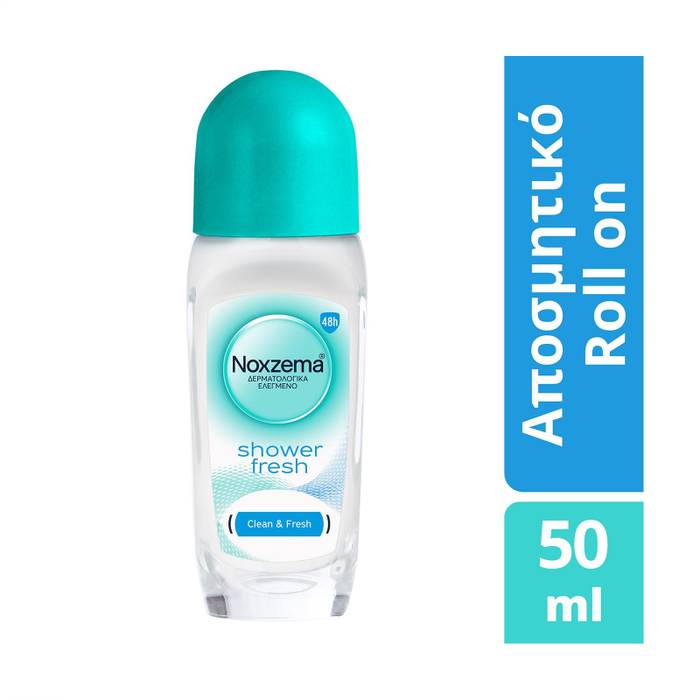 NOXZEMA αποσμητικό σώματος roll-on shower fresh 50ml