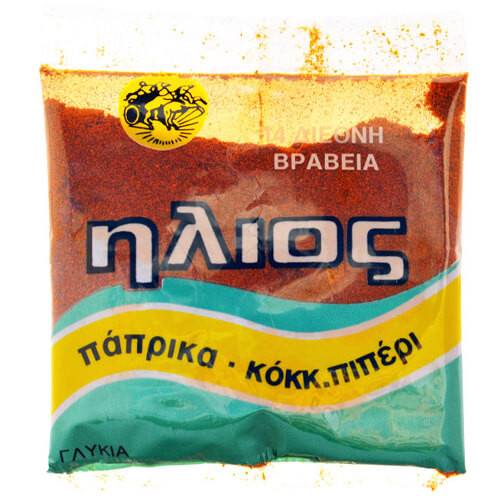 ΗΛΙΟΣ πάπρικα γλυκιά από κόκκινο πιπέρι 50gr