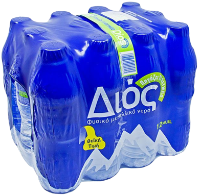 ΔΙΟΣ φυσικό μεταλλικό νερό 12x500ml