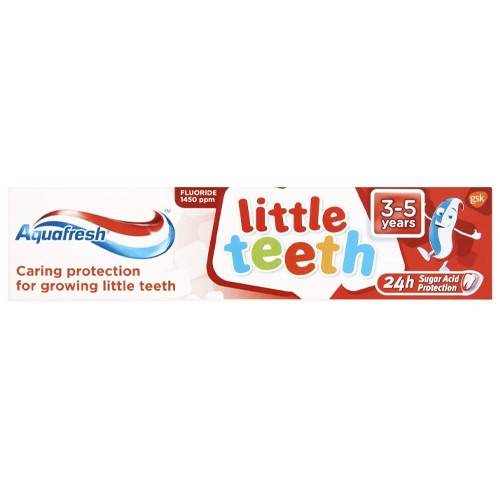 AQUAFRESH οδοντόκρεμα Little Teeth παιδική 3-5 χρονών 50ml