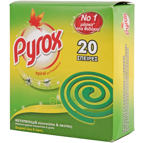 PYROX εντομοαπωθητικό φιδάκι 20τεμ