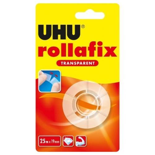UHU κόλλα rollafix διαφανές ανταλλακτικό 19x25mm