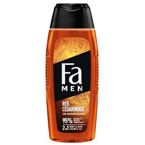 FA αφρόλουτρο men red cedarwood 400ml