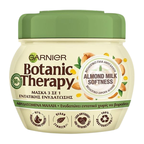 GARNIER Botanic Therapy μάσκα μαλλιών almond milk 300ml