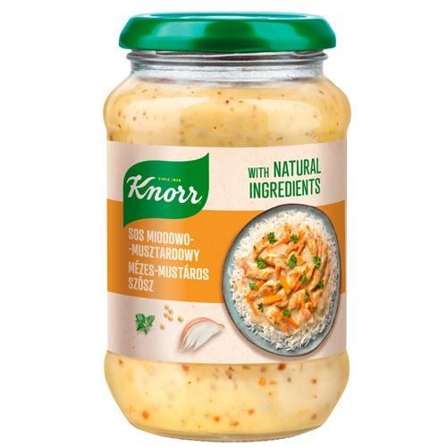 KNORR σάλτσα έτοιμη με μέλι και μουστάρδα 400gr