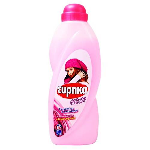 ΕΥΡΗΚΑ care υγρό πλυντηρίου ρούχων για μάλλινα ρούχα 750ml