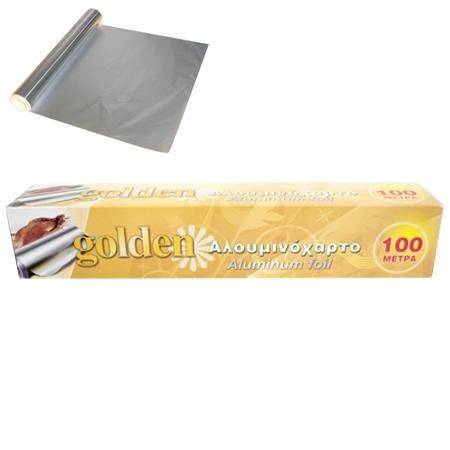 GOLDEN αλουμινόχαρτο 100m