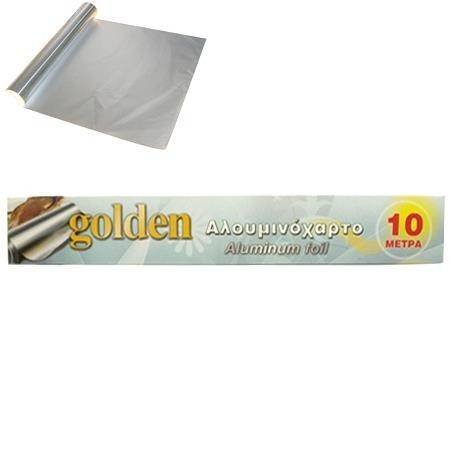 GOLDEN αλουμινόχαρτο 10m