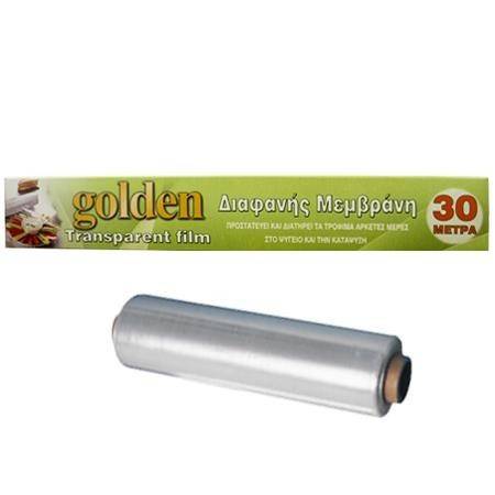 GOLDEN διαφανής μεμβράνη 30m x 30cm