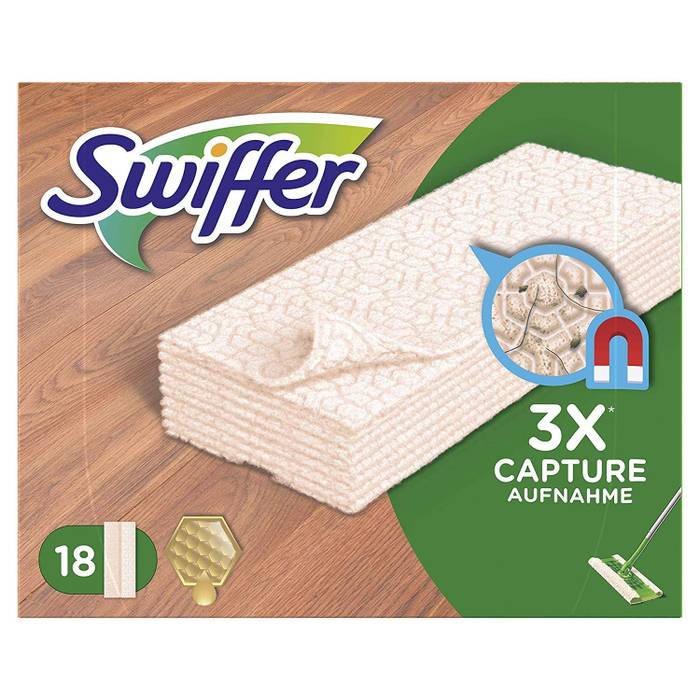 SWIFFER ανταλλακτικά πανάκια για παρκέ 18τεμ
