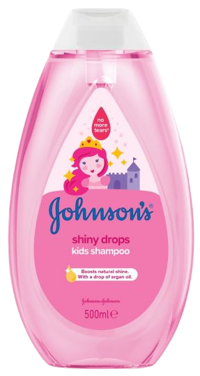 JOHNSON'S σαμπουάν shiny drops 500ml