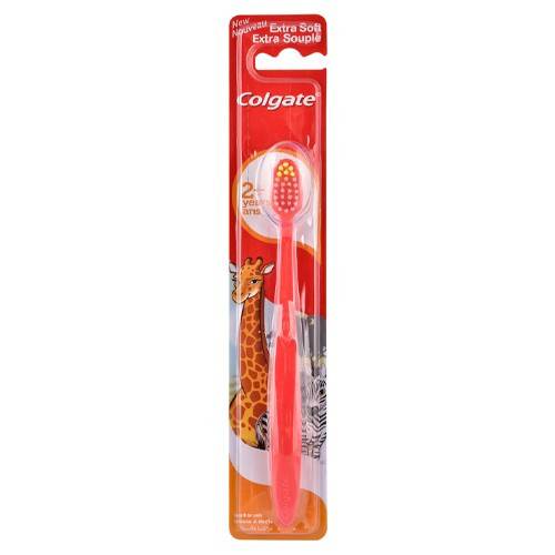 COLGATE οδοντόβουρτσα παιδική Extra Soft 2-5 ετών σε διάφορα χρώματα πολύ μαλακή 1τεμ