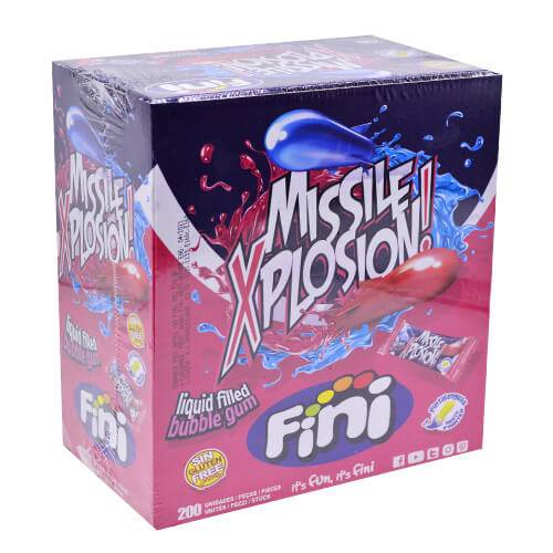 FINI τσίχλα missile xplosion 200x5gr