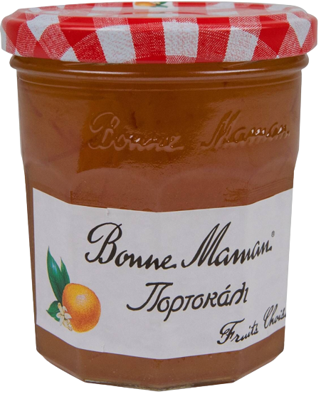BONNE MAMAN μαρμελάδα πορτοκάλι χωρίς γλουτένη 370gr
