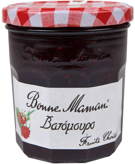 BONNE MAMAN μαρμελάδα βατόμουρο χωρίς γλουτένη 370gr