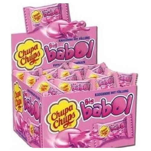 CHUPA CHUPS τσίχλες Big Babol Tutti Frutti 60τεμ