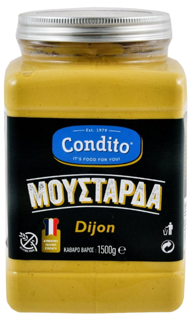 CONDITO μουστάρδα dijon 1,5kg