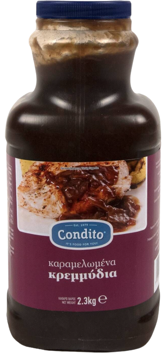 CONDITO σάλτσα καραμελωμένα κρεμμύδια 2,3kg