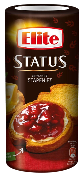 ELITE status φρυγανιά σίτου 125gr