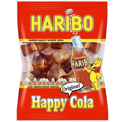 HARIBO ζελεδάκια happy cola 100gr
