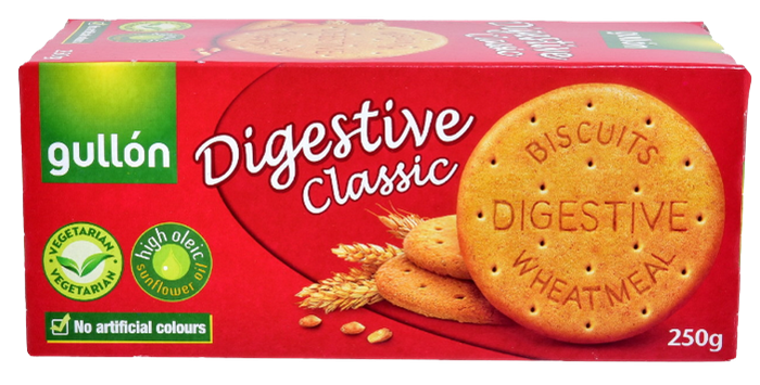 GULLON μπισκότα digestive 250gr