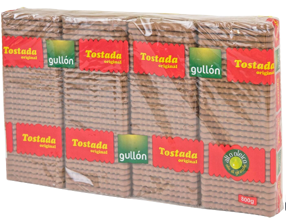 GULLON μπισκότα tostada 4x200gr