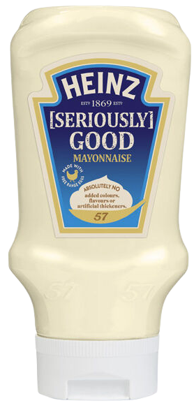 HEINZ μαγιονέζα seriously good top down 400ml