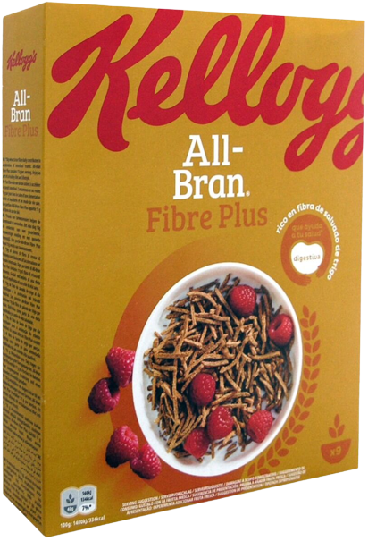 KELLOGG'S δημητριακά all bran fibre plus 375gr