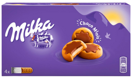 MILKA μπισκότα choco minis 150gr