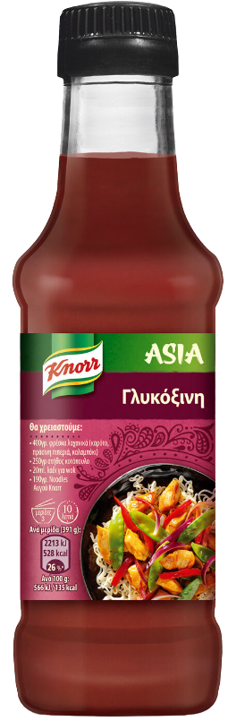 KNORR σάλτσα asia γλυκόξινη 175ml