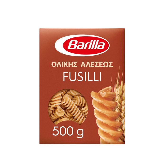BARILLA ζυμαρικά ολικής άλεσης Fusilli 500gr