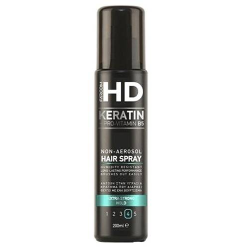 FARCOM HD non-aerosol hair spray No4 extra strong hold 200ml
